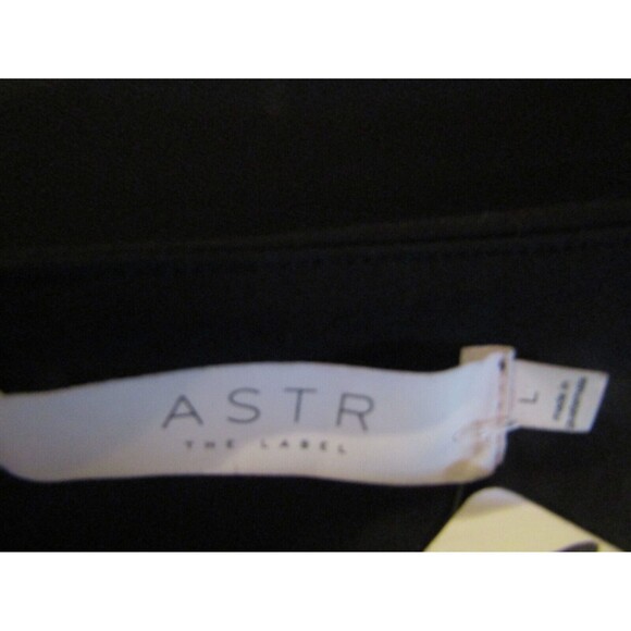 ASTR The Label Bodysuit NWT Black Isolde One Shoulder Womens Size L - Picture 7 of 9